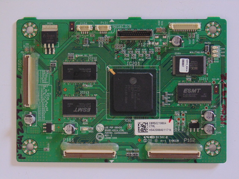 LG 42" 42PG20-UA 42PG20C-UA EBR50219804 Main Logic Control Board - Click Image to Close